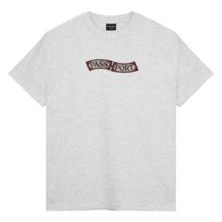 PASS-PORT Red Flag Tee - Ash