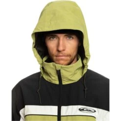 QUIKSILVER Live Wire Jacket - Green Olive 5 QUIKSILVER Live Wire Jacket - Green Olive -STM online Shop 0008 live wire jacket green olive