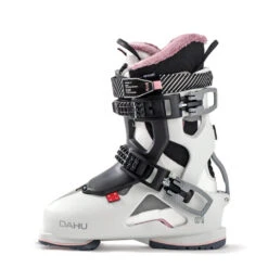 DAHU Ecorce 01 Ski Boots - Womens - Light Grey White Pink