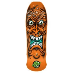SANTA CRUZ Roskopp Face Reissue Deck - Fluoro Orange - 9.9