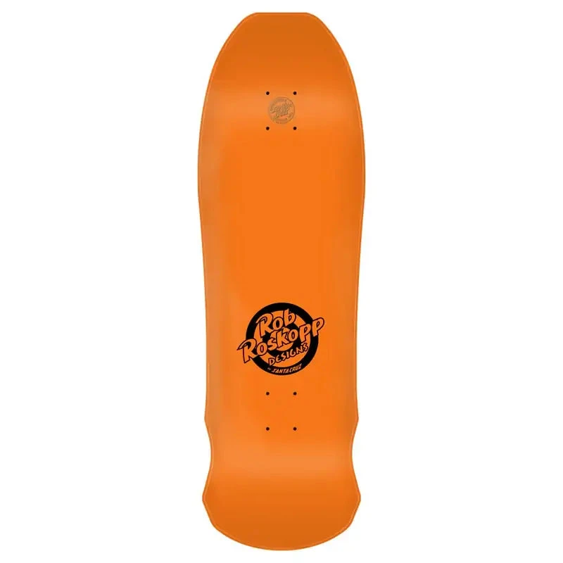 SANTA CRUZ Roskopp Face Reissue Deck - Fluoro Orange - 9.9 2 SANTA CRUZ Roskopp Face Reissue Deck - Fluoro Orange - 9.9 - Image 2