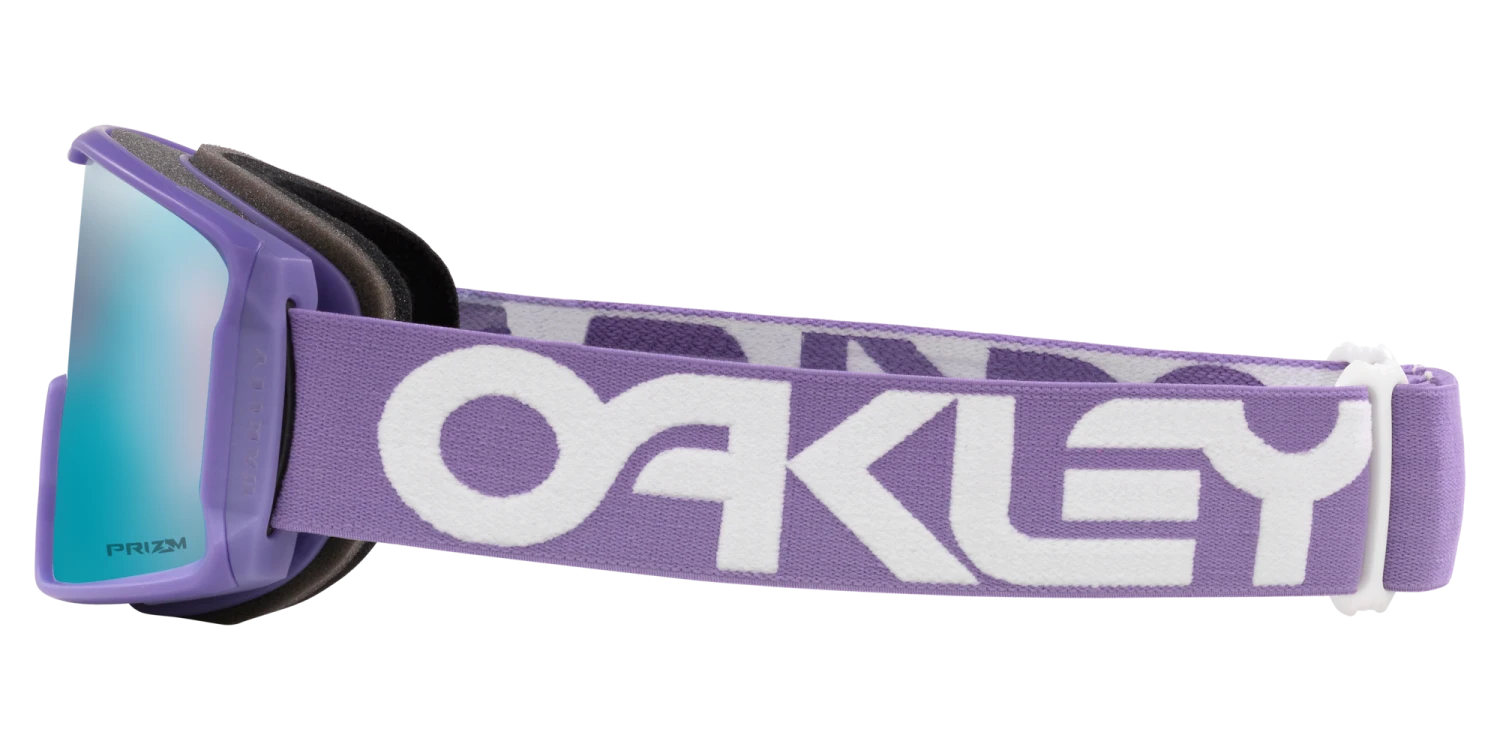 OAKLEY Line Miner S Goggles - Matte B1B Lilac W/ Sapphire Iridium 2 OAKLEY Line Miner S Goggles - Matte B1B Lilac W/ Sapphire Iridium - Image 2