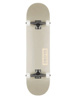 Globe Goodstock Skateboard 8.0 - Off White
