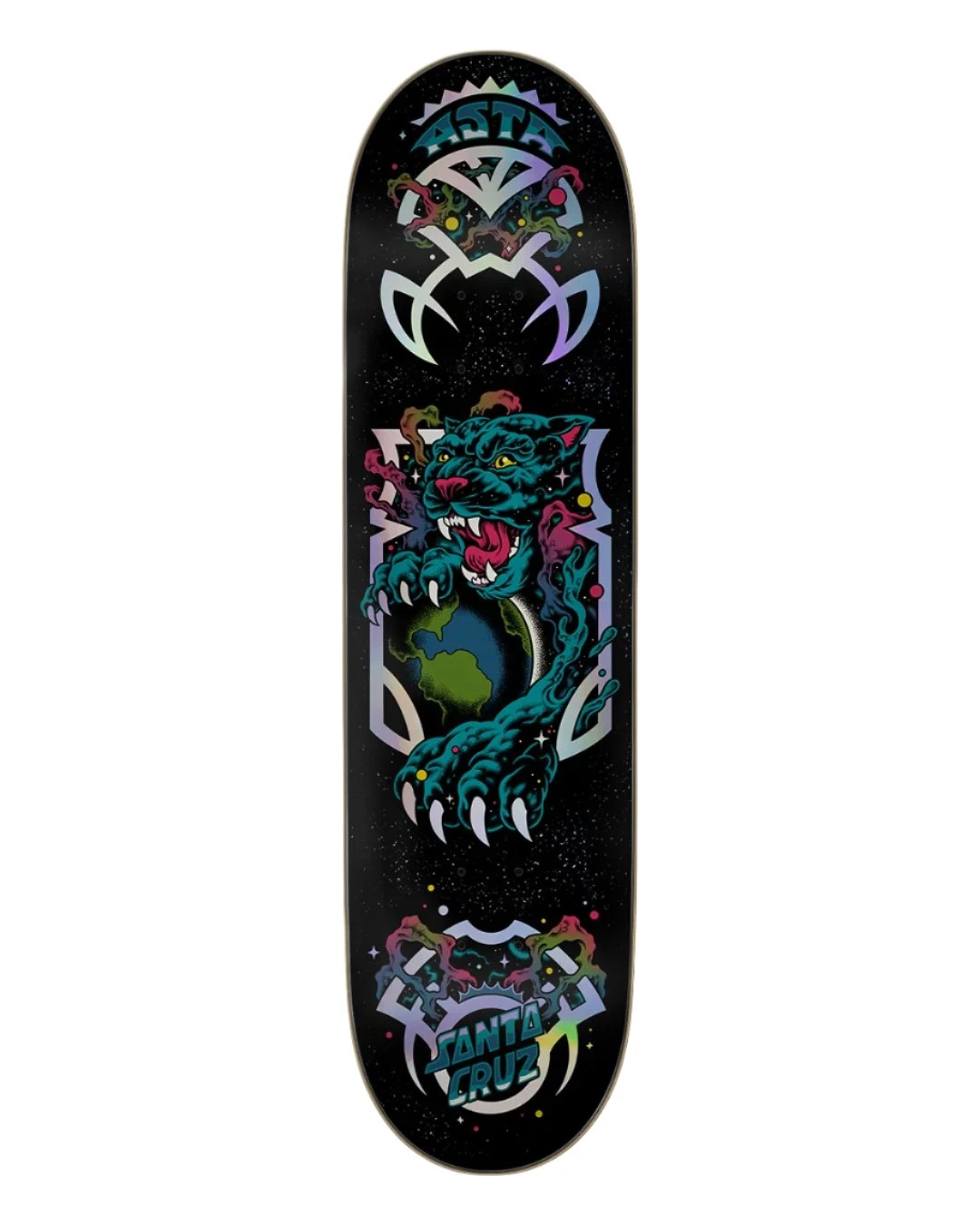 SANTA CRUZ Space Cat VX Asta Deck - 8.2 1 SANTA CRUZ Space Cat VX Asta Deck - 8.2