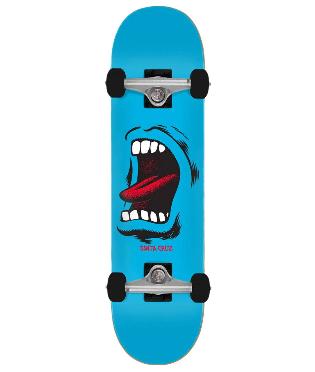 SANTA CRUZ Screaming Mouth Skateboard - Blue - 8.0 1 SANTA CRUZ Screaming Mouth Skateboard - Blue - 8.0