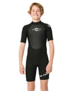 Rip Curl Omega 1.5mm S/SL Spring Suit Boys - Black