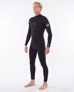 Rip Curl Dawn Patrol B/Zip 43GB Steamer - Mens Black