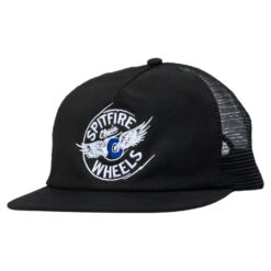 SPITFIRE Flying Classic Trucker Cap - Black/White