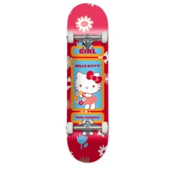 Girl Hello Kitty Mike Carrol Skateboard - 7.75