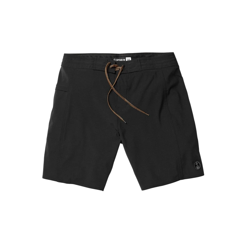 CAPTAIN FIN Capt Keyhole SLD Shorts - Black 1 CAPTAIN FIN Capt Keyhole SLD Shorts - Black