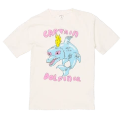 CAPTAIN FIN Ozzy Dolfin Tee - Vintage White
