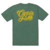 CAPTAIN FIN Oh Yeah Logo Tee - Cilantro Green -STM online Shop 21A3532411 CIL FL B