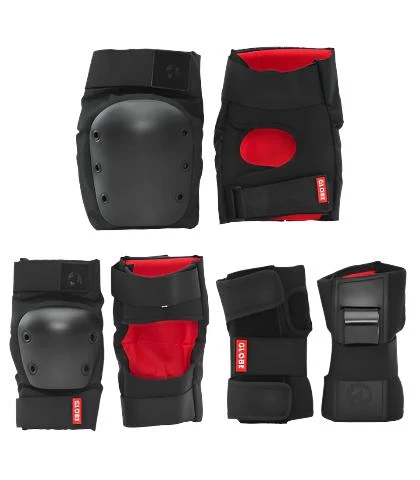 Globe Goodstock Skateboard Pad Set - Black 1 Globe Goodstock Skateboard Pad Set - Black