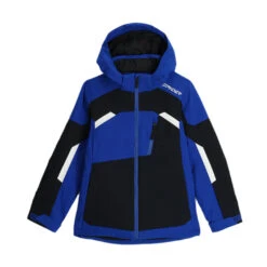 SPYDER Leader Jacket Youth - Electric Blue