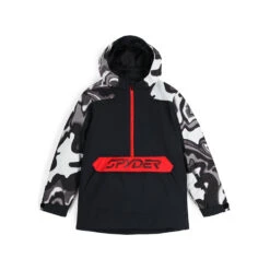 SPYDER Jasper Anorak Youth - Black