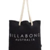 Billabong Serenity Beach Bag - Black -STM online Shop 6613101 billabong p blk frt1