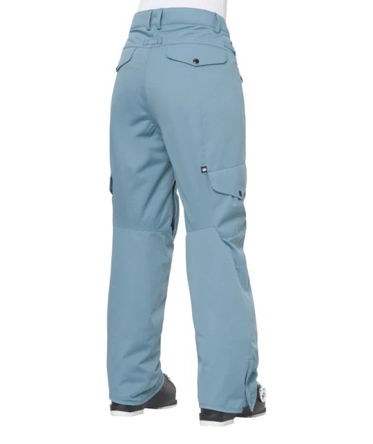 686 Aura Cargo Pant - Womens Steel Blue 2 686 Aura Cargo Pant - Womens Steel Blue - Image 2