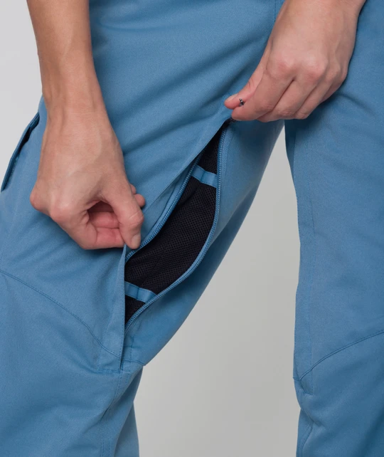 686 Aura Cargo Pant - Womens Steel Blue 5 686 Aura Cargo Pant - Womens Steel Blue - Image 5