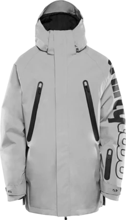 THIRTYTWO Deep Creek Parka Jacket - Grey / Black