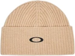 OAKLEY Ellipse Ribbed Beanie - Humus