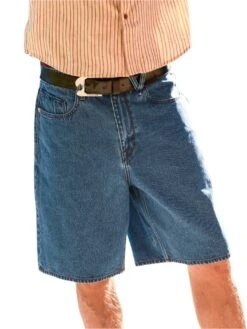 VOLCOM Billows Denim Short - Oliver Mid Blue