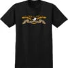 Anti Hero Eagle Tshirt - Mens Black -STM online Shop AH CP TEE EAGLE BLACK FRONT 1