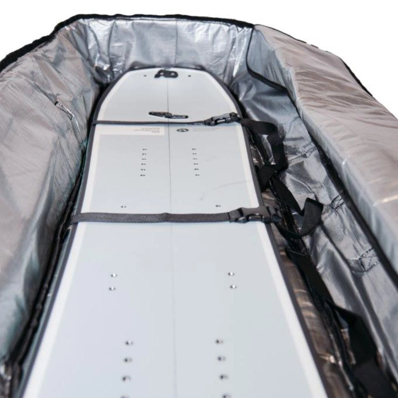 Amplid Board Cargo Bag - Black/White 2 Amplid Board Cargo Bag - Black/White - Image 2