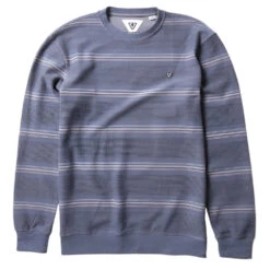 VISSLA Fuel Up Crew Fleece - Dark Denim