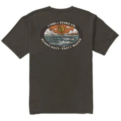 VISSLA Tasty Waves Organic Tee - Black