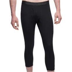 LE BENT Core Lightweight 3/4 Thermal Pants - Mens - Black