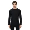 LE BENT Core Midweight Crew Thermal Top - Mens - Black -STM online Shop BT2013 001 Le Bent Model Front Web 720x 1