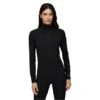 LE BENT Core Midweight 1/4 Zip Thermal Top - Womens - Black 3 LE BENT Core Midweight 1/4 Zip Thermal Top - Womens - Black -STM online Shop BT3023 001 2 Le Bent Model Front Web 720x 1