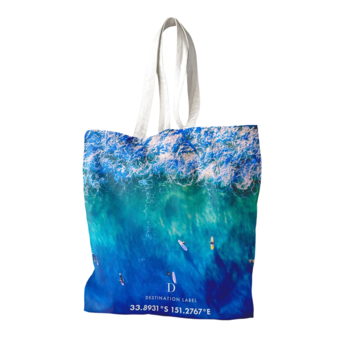 Destination Tote Bag - Blue Boards 1 Destination Tote Bag - Blue Boards