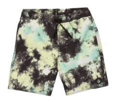 Volcom Saturate Trunk Boardshort - Shadow Lime