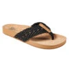 REEF Cushion Strand - Womens - Black/Natural -STM online Shop CI3773 BKNA 1