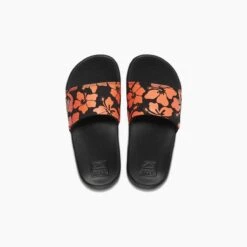REEF Little One Slides - Kids - Hibiscus Coral