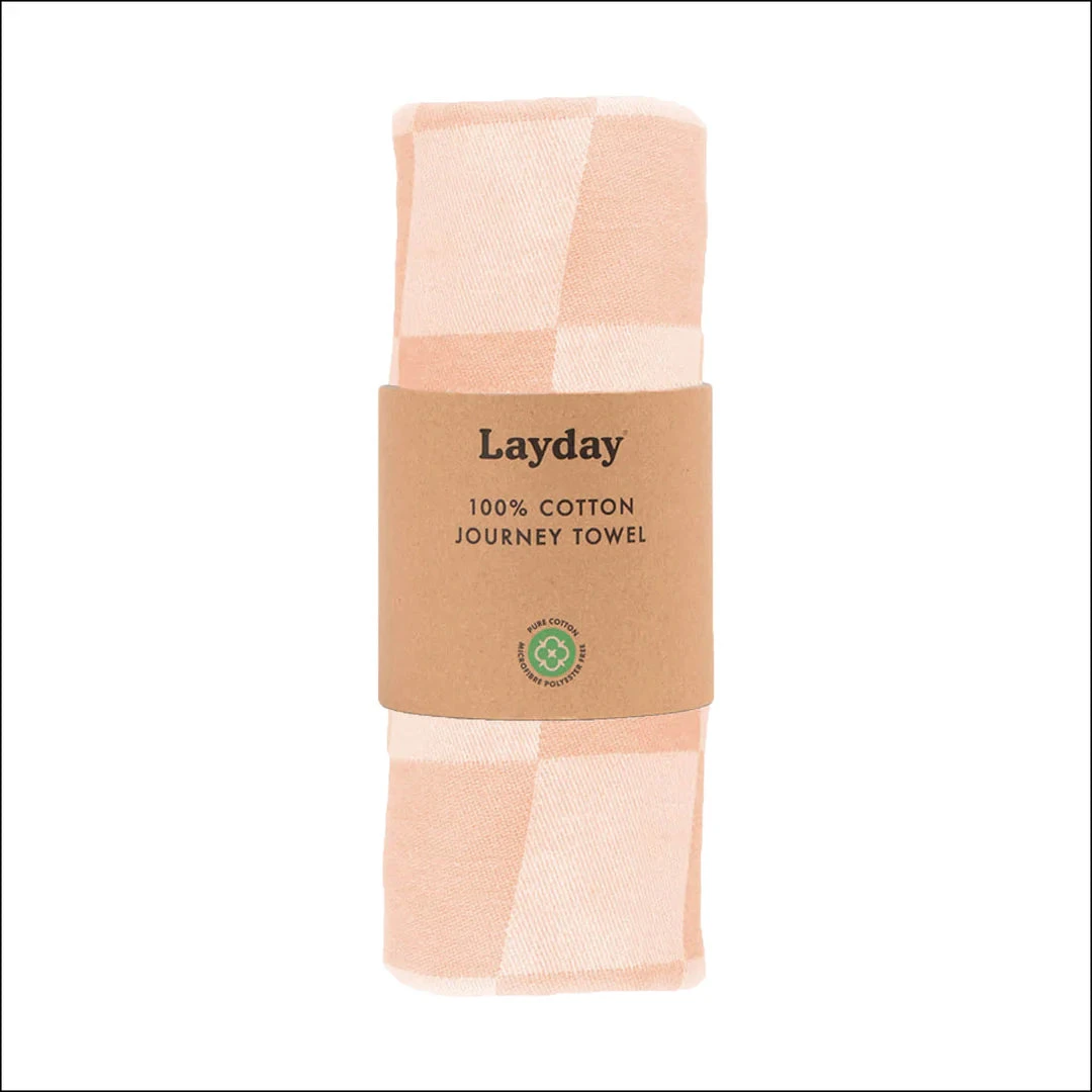 Layday Cove Towel - Queen Peach 1 Layday Cove Towel - Queen Peach