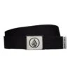 VOLCOM Circle Web Belt - Black 5 VOLCOM Circle Web Belt - Black -STM online Shop D5932102 BLK F 1