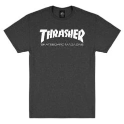 Thrasher Skate Mag Tee - Dark Heather