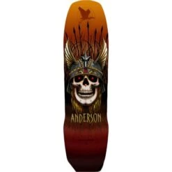 POWELL PERALTA Deck - Anderson Heron Skull - Rust - 8.45
