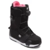 DC Lotus Step On Snowboard Boots - Womens - Black/White/Black -STM online Shop DcLotusStepOnBootsWomenBlack White Black