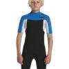 Quiksilver Everyday Sessions Back Zip Short Sleeve Boys Spring Suit -Black/Squale Blue 3 Quiksilver Everyday Sessions Back Zip Short Sleeve Boys Spring Suit -Black/Squale Blue -STM online Shop EQBW503025 KYP0 1 1