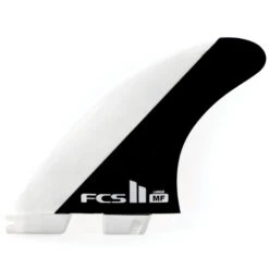 FCS II MF PC Grom Tri Fins - Black/White