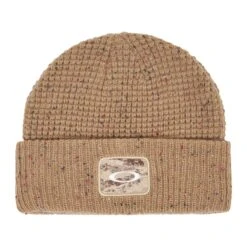 OAKLEY Ellipse Patch Waffle Beanie - Humus