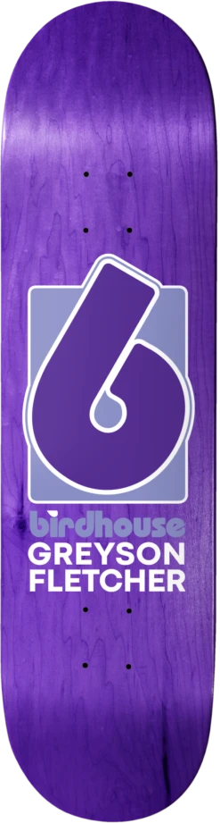 BIRDHOUSE Squared Fletcher Skateboard - 8.625