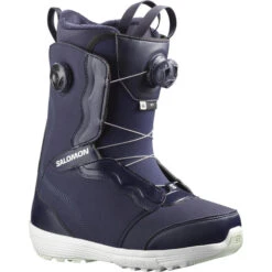 Salomon Kiana Dual Boa Womens Snowboard Boots - Evening Blue