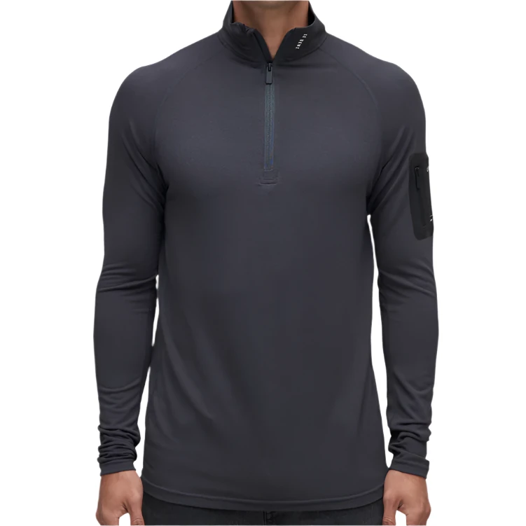 LE BENT Core Midweight 1/4 Zip Thermal Top - Mens - Dark Cloud 1 LE BENT Core Midweight 1/4 Zip Thermal Top - Mens - Dark Cloud