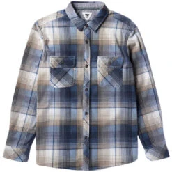 VISSLA Eco-zy Long Sleeve Polar Flannel - Sea Water