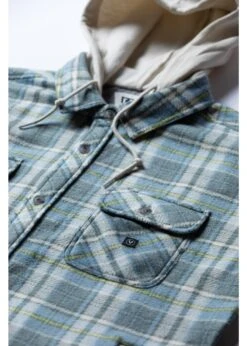 VISSLA Eco-zy Shirt Jacket - Moss -STM online Shop M7014ESJ 4 1800x1800 1