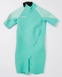 ONEILL Girls Reactor II 2MM SS Spring Suit Youth - MLDV/LAGN/MLDV